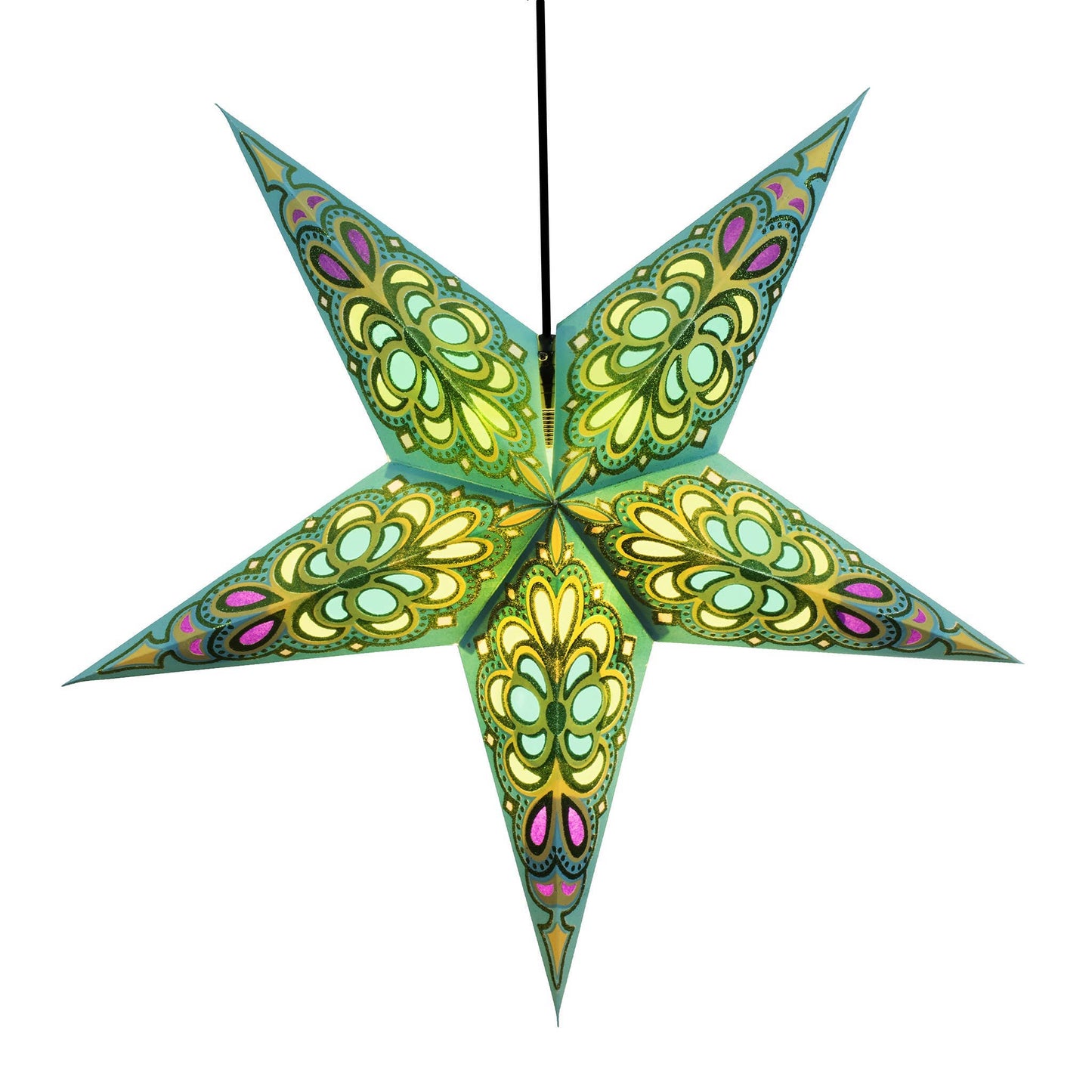 Om Paper Star Lanterns - Mystic River