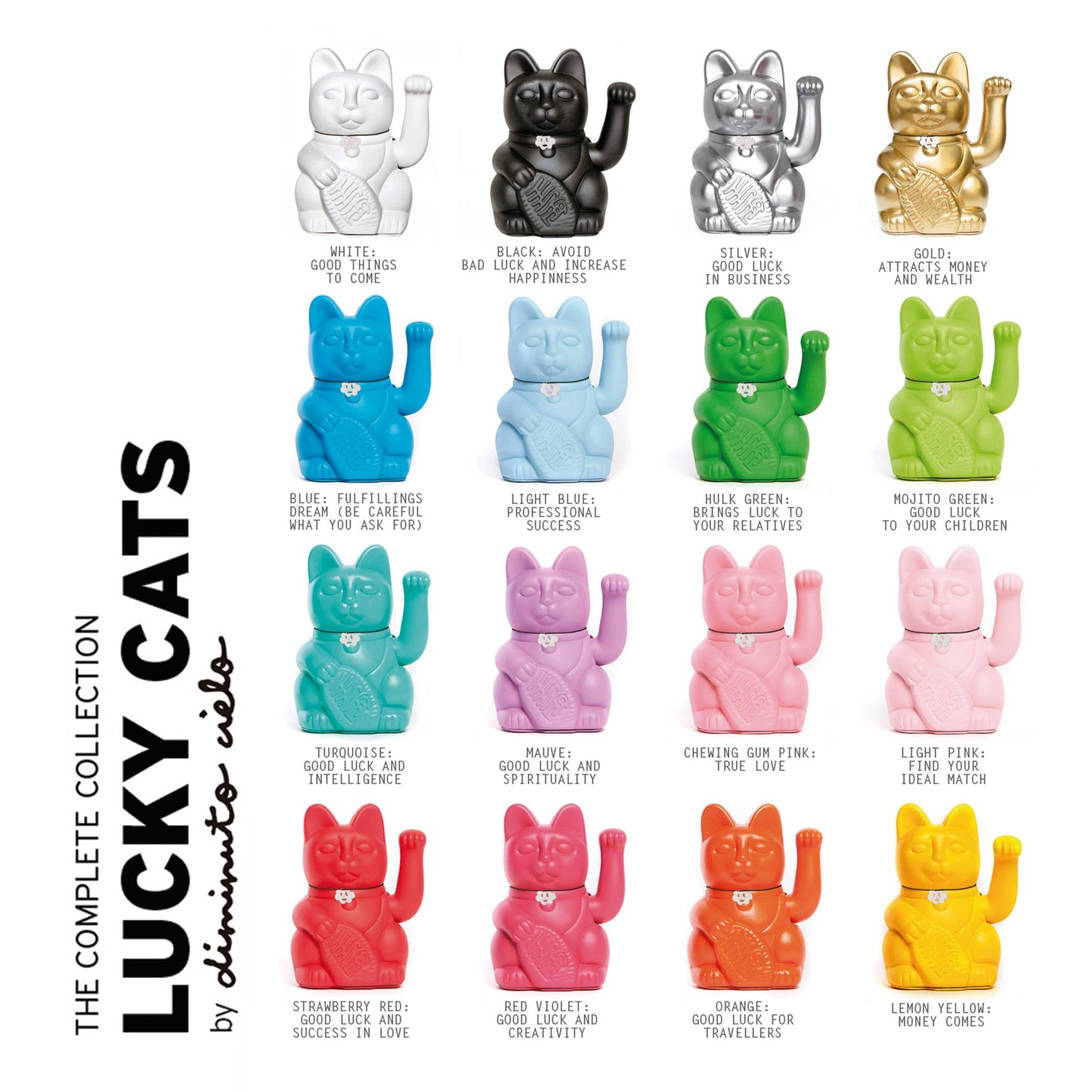 Green Hulk Luckycat Decorative Tabletop Object: M - 15x10x6 cm