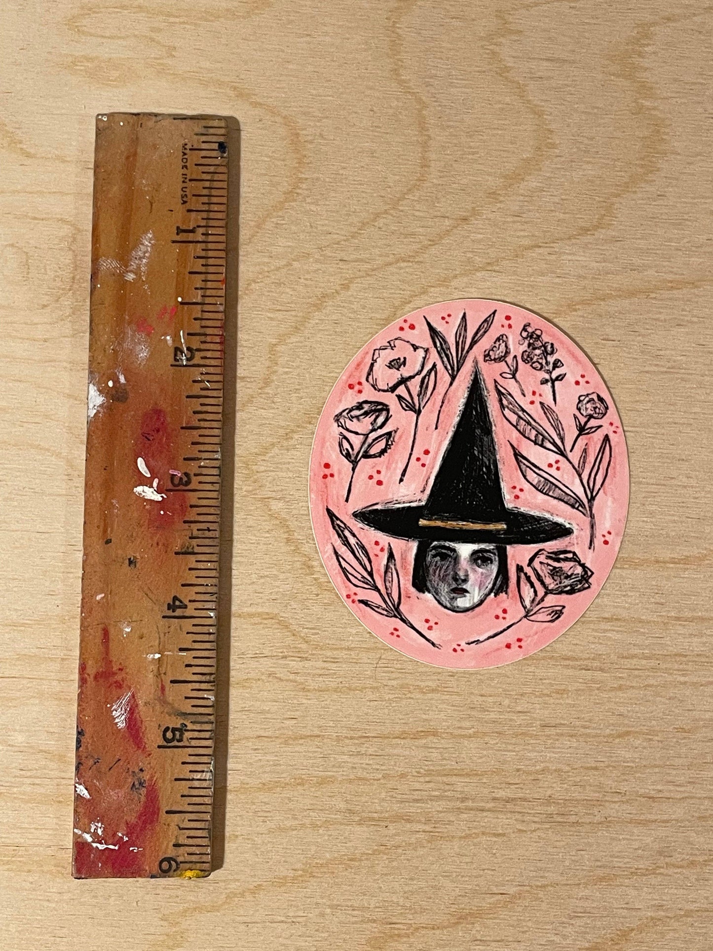 Witch sticker