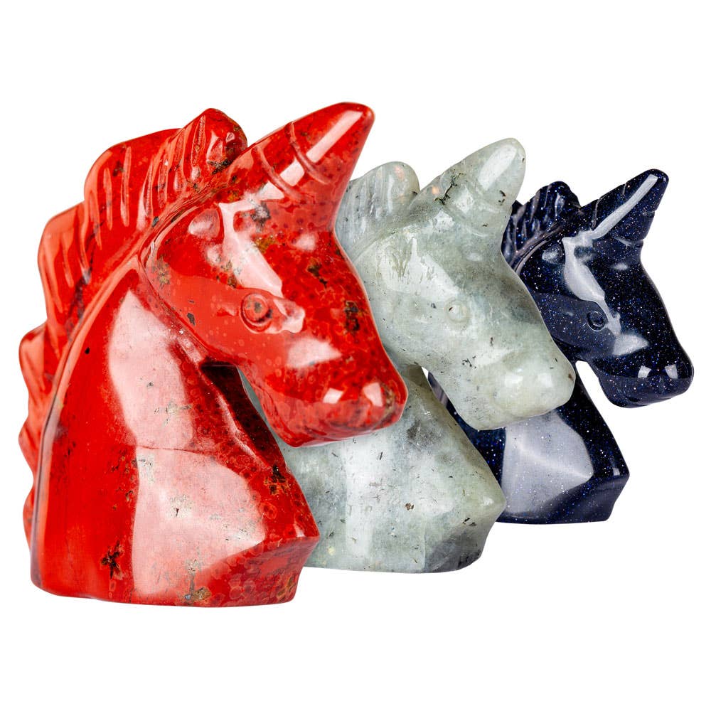 GEMSTONE UNICORNS: BLUE GOLDSTONE
