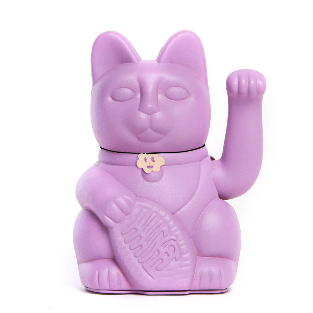 Luckycat Chinese Luckycat or Luckycat Mauve: M - 15x10x6 cm