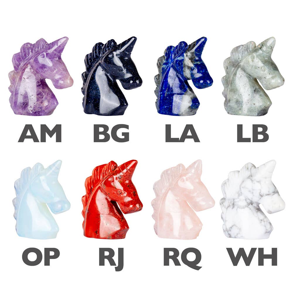 GEMSTONE UNICORNS: BLUE GOLDSTONE