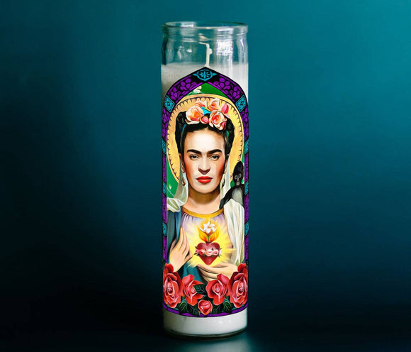 Saint Frida Kahlo, Our Lady of Eyebrows: White