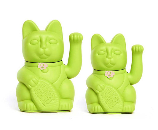 Luckycat Chinese Luckycat or Luckycat Green Mojito: M - 15x10x6 cm