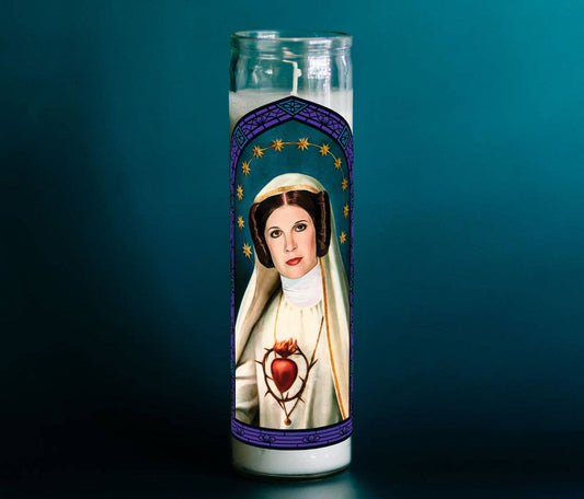 Our Lady of the Rebellion - Princess Leia Star Wars: White