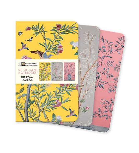 Royal Pavilion, Brighton Set of 3 Mini Notebooks by: Notebook / blank book; 64 pages / English