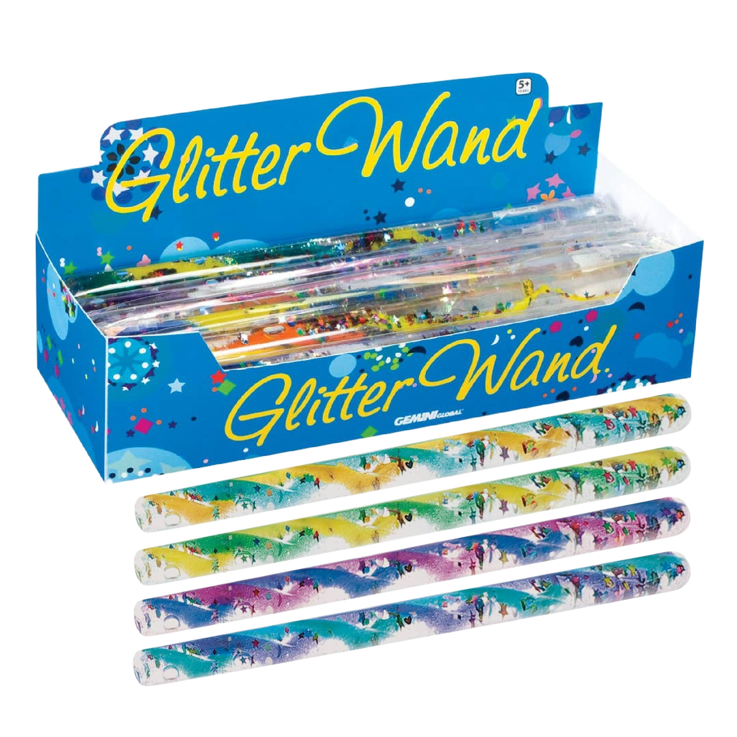 Jumbo Spiral Glitter Wand, Assorted Colors