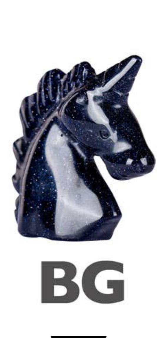 GEMSTONE UNICORNS: BLUE GOLDSTONE