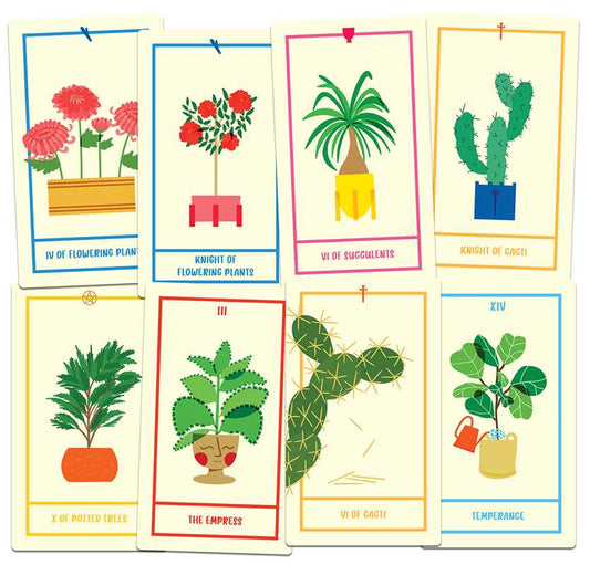 Houseplant Tarot by Minerva Siegel: Flashcards; 128 pages / English