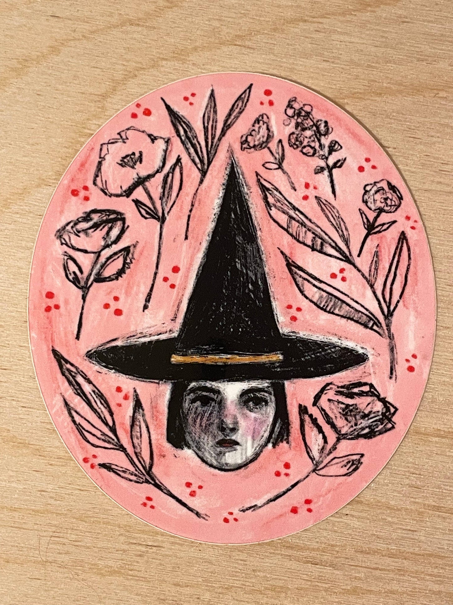 Witch sticker