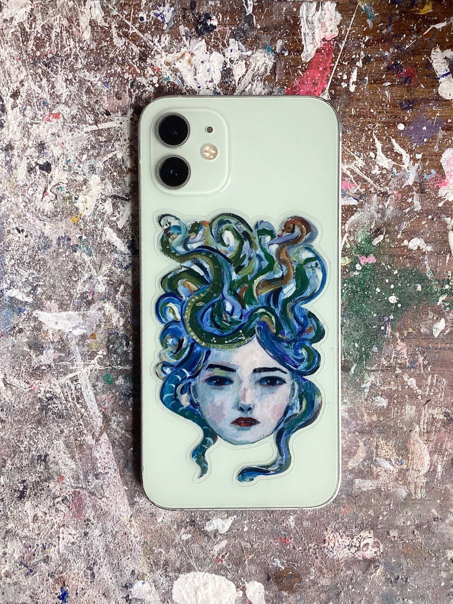 Medusa sticker