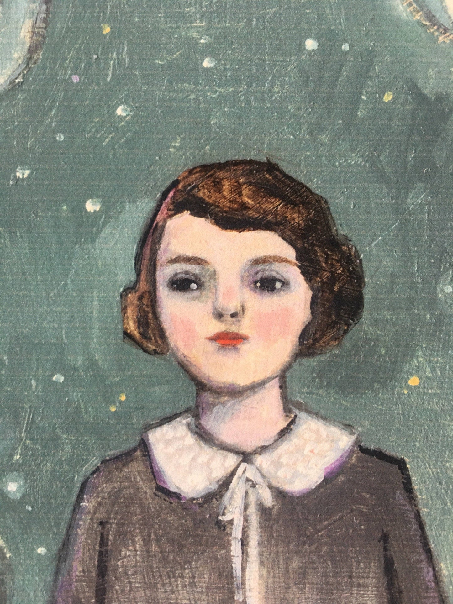 Marion found her place in the universe - print: 8 by 10